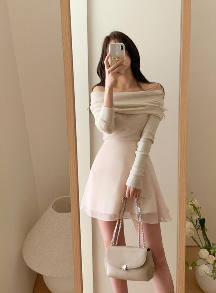 [🕊️SS] My Rose Ballet Chiffon Skirt