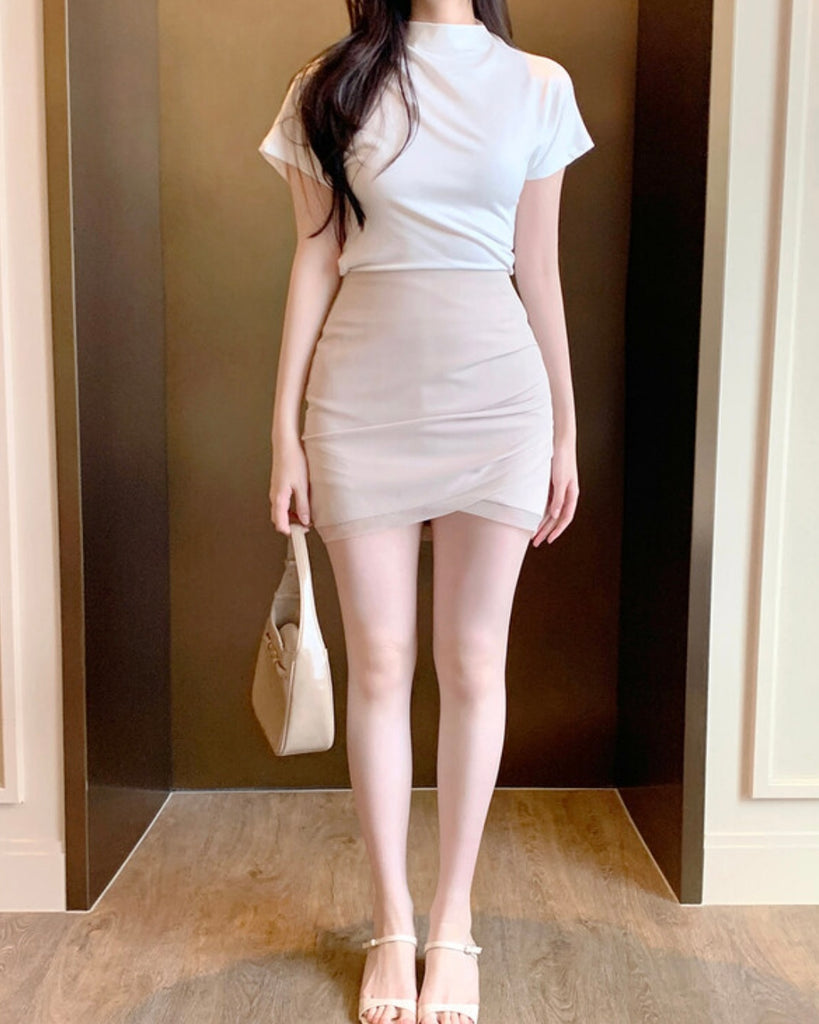 [🍂F/W] Delorme Shirring Mini Skirt