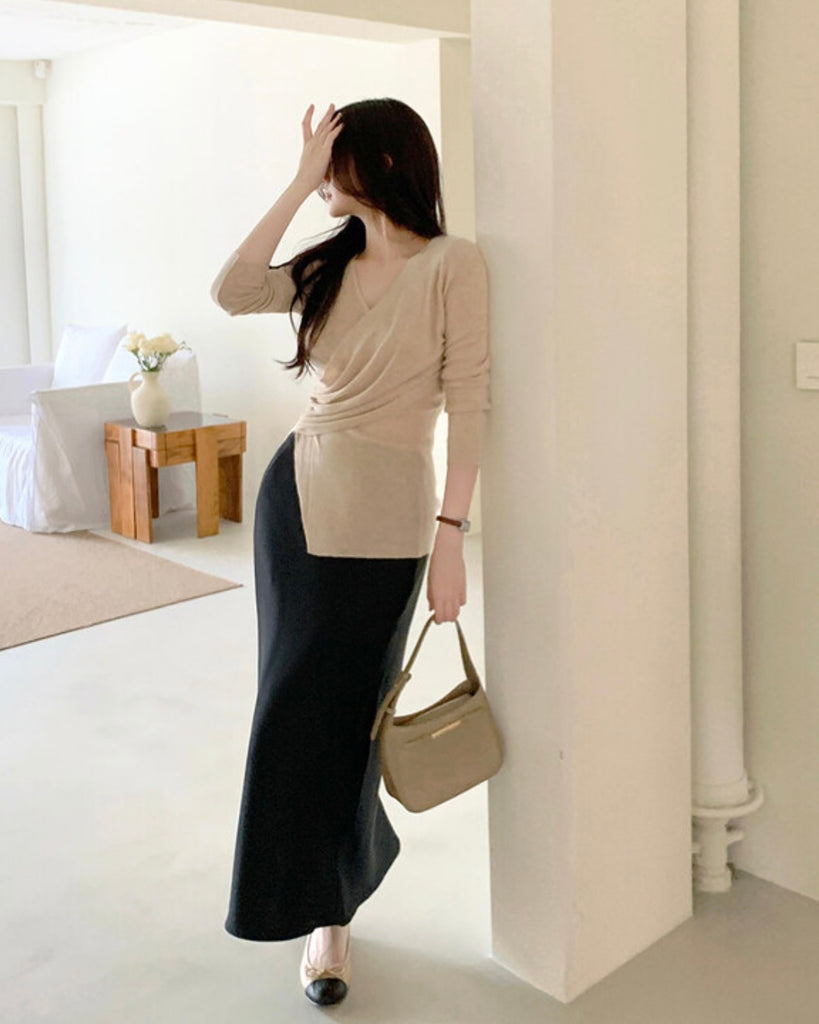 [🍂F/W] Rendezvous Mermaid Satin Skirt