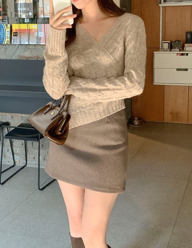 [🍂F/W] Etoile Wool Mini Skirt Premium