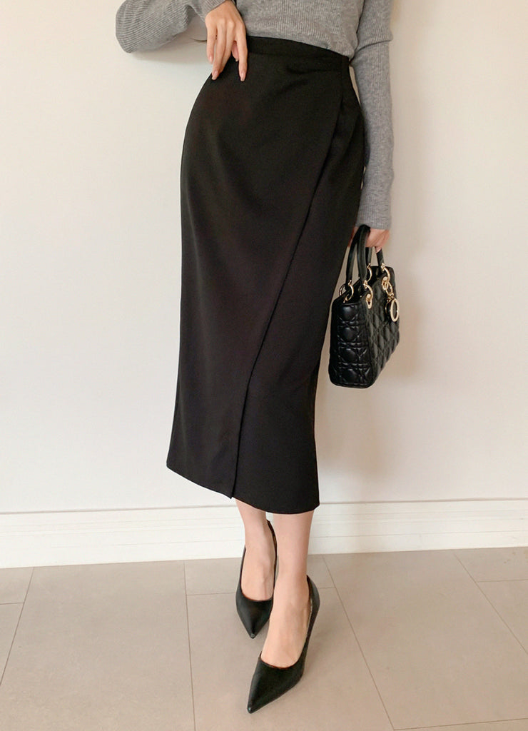 [🍂F/W] Shirring Long Skirt