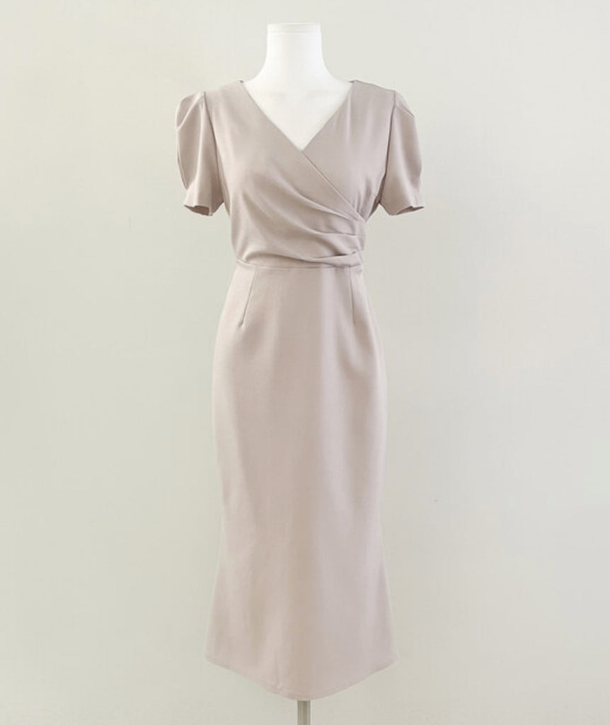 [🌷S/S] Leanne Pleated Mermaid Dress