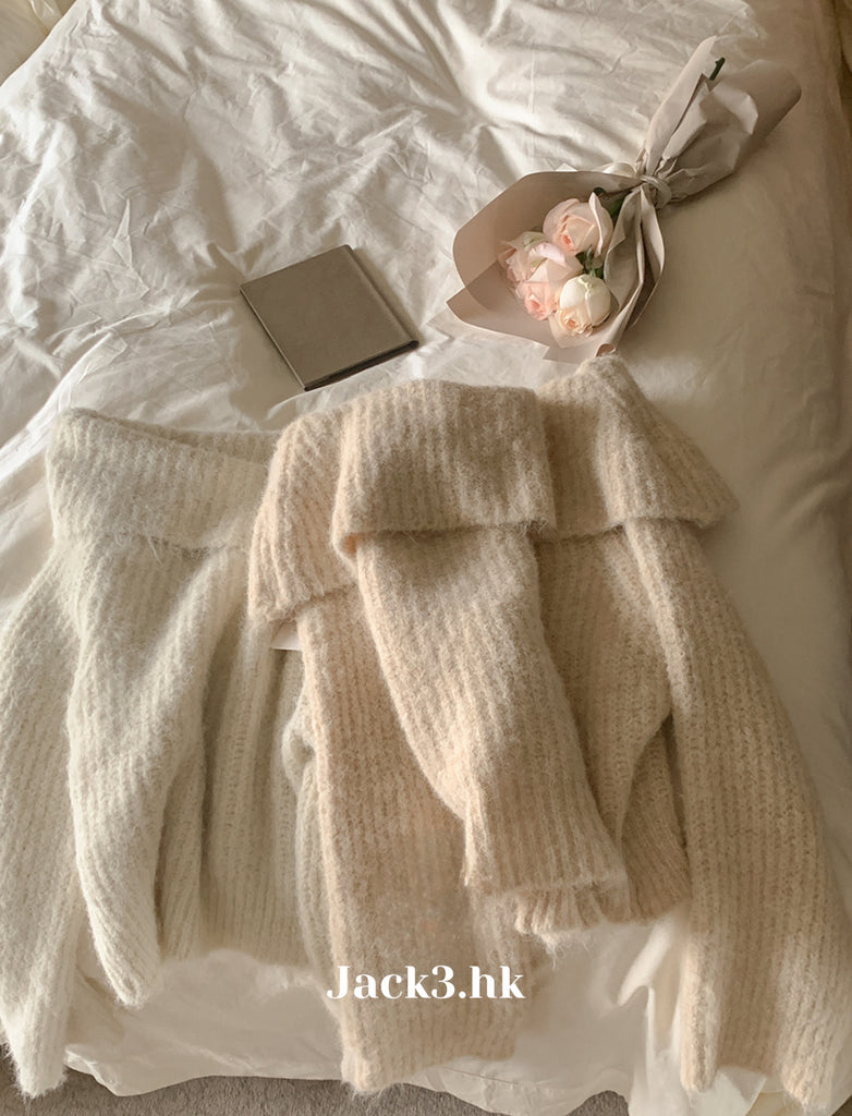 [🍂F/W] Jennie Softly Off-Shoulder Sweater