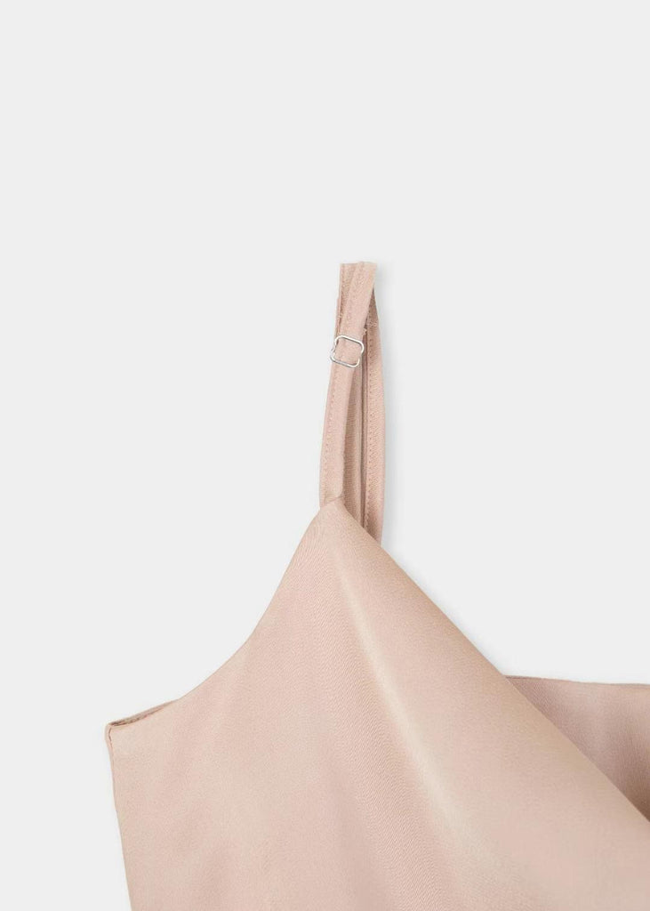 [🌷S/S] Draped Satin Mini Dress