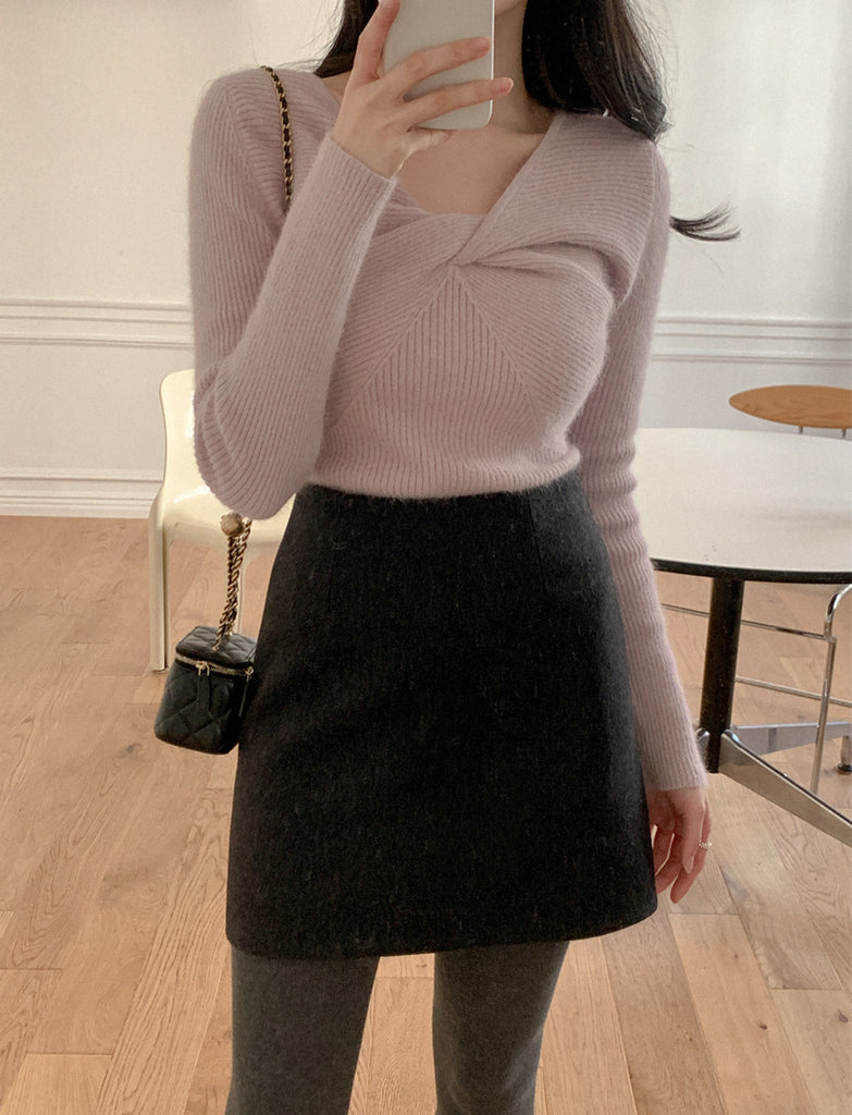 [🍂F/W] Etoile Wool Mini Skirt Premium