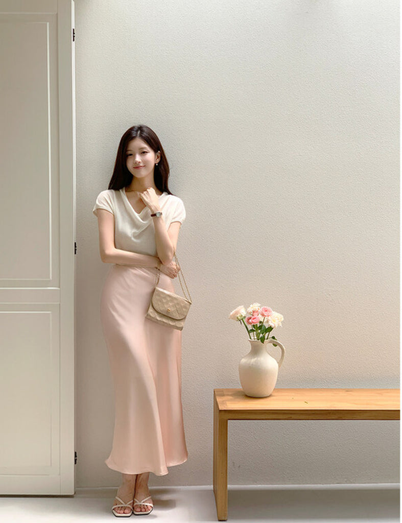 [🌷S/S] Celine Satin Skirt
