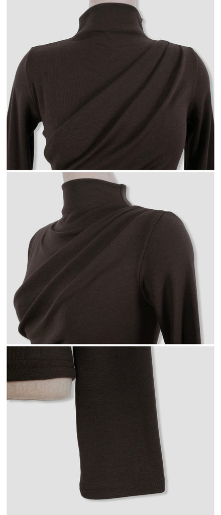 [🍂F/W] Fleece Winter Pleated Tee