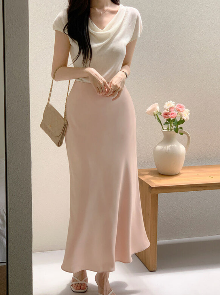 [🌷S/S] Celine Satin Skirt