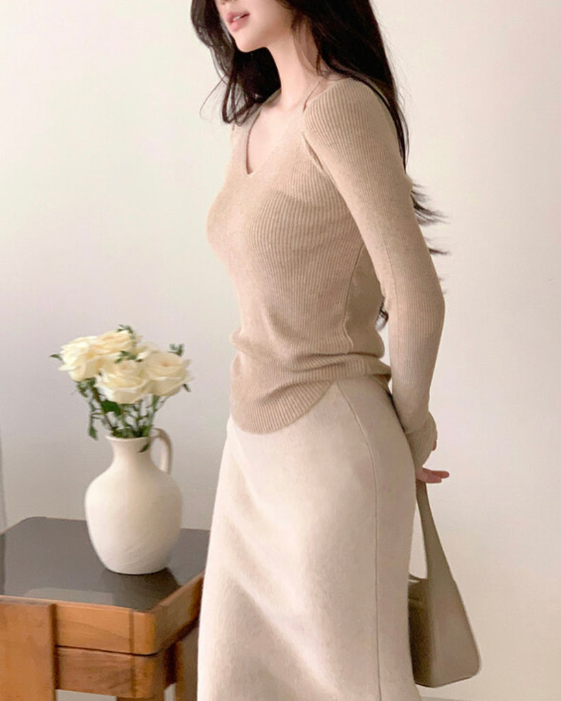 [🍂F/W] Halter Neck Knit Sweater