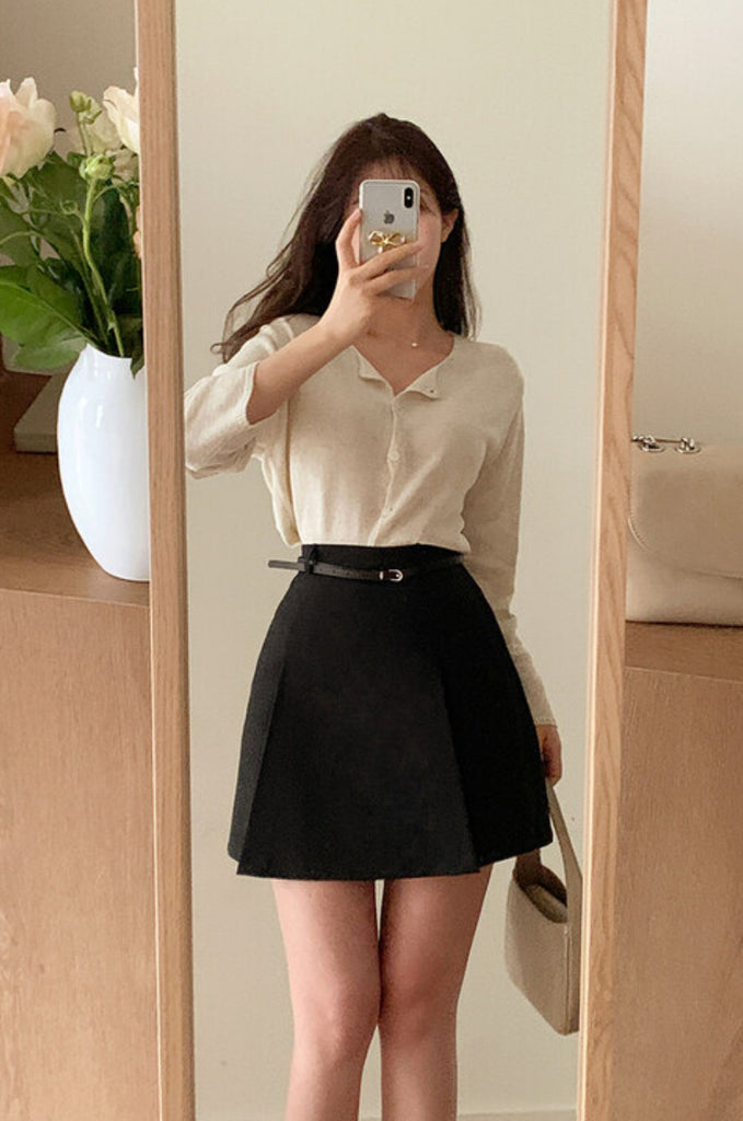 [🕊️SS] The Classic Pleated Mini Skirt (不附腰帶)