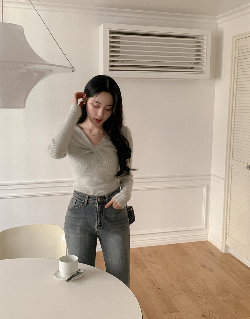 [🍂F/W] Angora Wool Twisted Knit