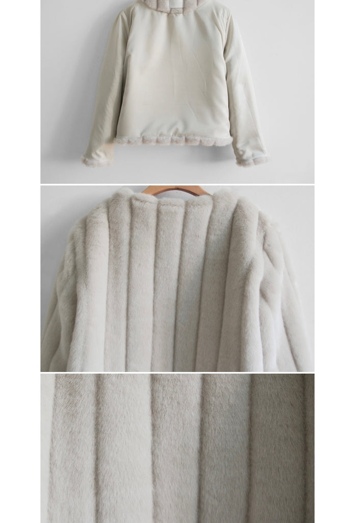 [🍂F/W] Poise Eco-friendly Fur Coat