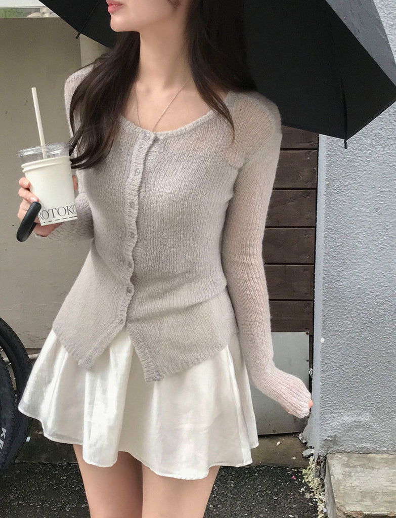 [🍂F/W] Daily Wool Vest Cardigan Set