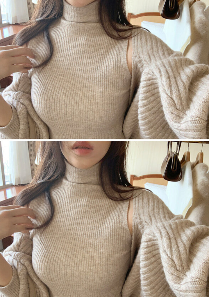 [🍂F/W] Hush Sleeveless & Bolero Cardigan Set