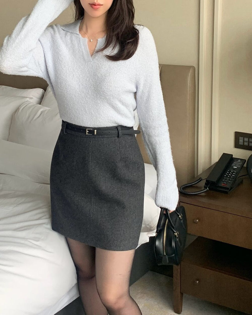 [🍂F/W] Premium Wool Skirt