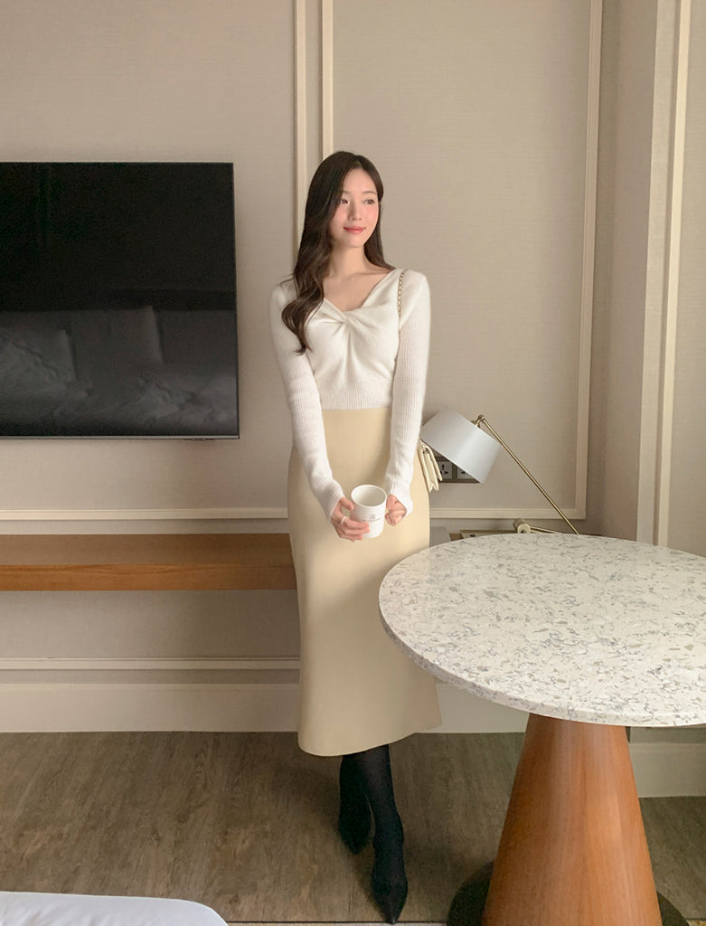 [🍂F/W] Angora Wool Twisted Knit