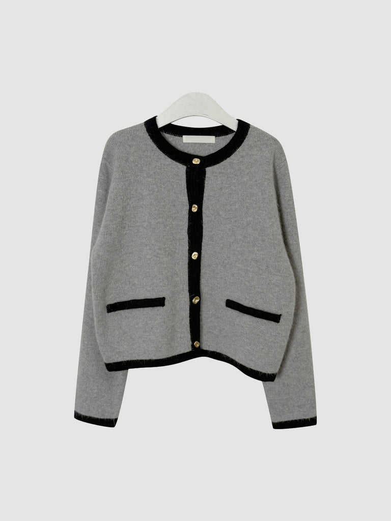 [🍂F/W] Angora Wool Knit Cardigan