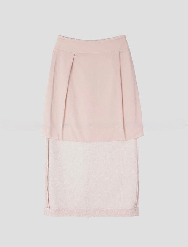 [🍂F/W] Wool H Tweed Long Skirt