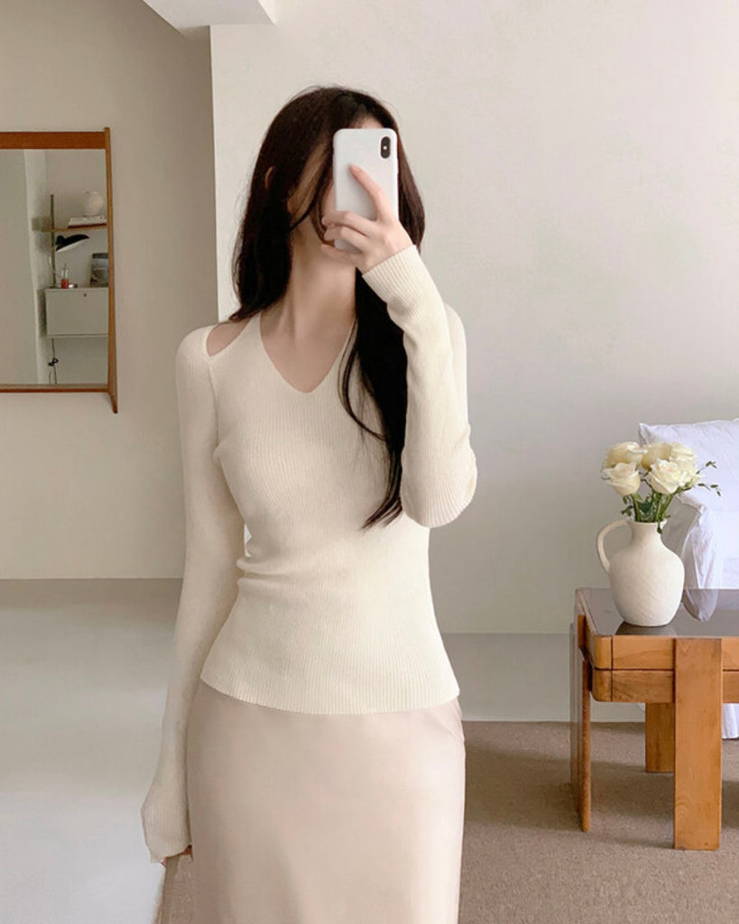 [🍂F/W] Halter Neck Knit Sweater