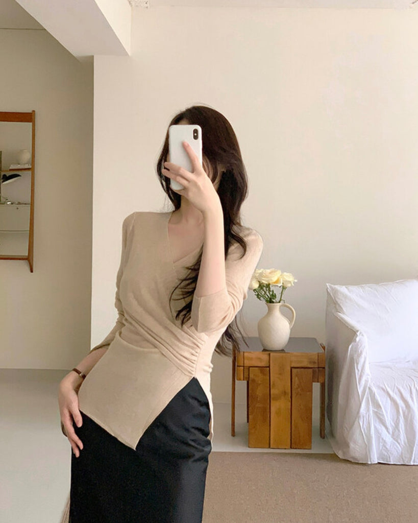 [🍂F/W] Rendezvous Mermaid Satin Skirt