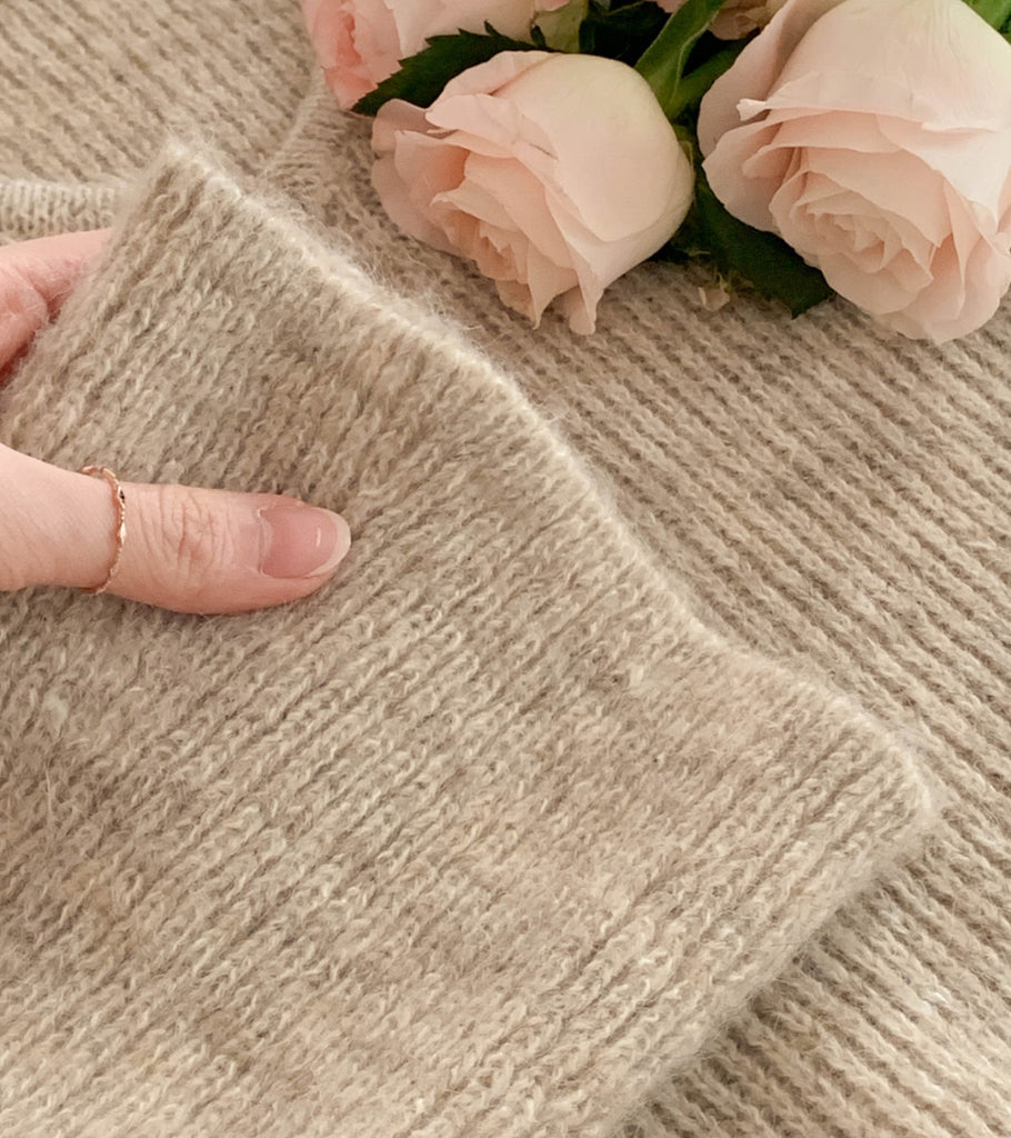 [🍂F/W] V-neck Knitted Mini Dress (不附腰帶)