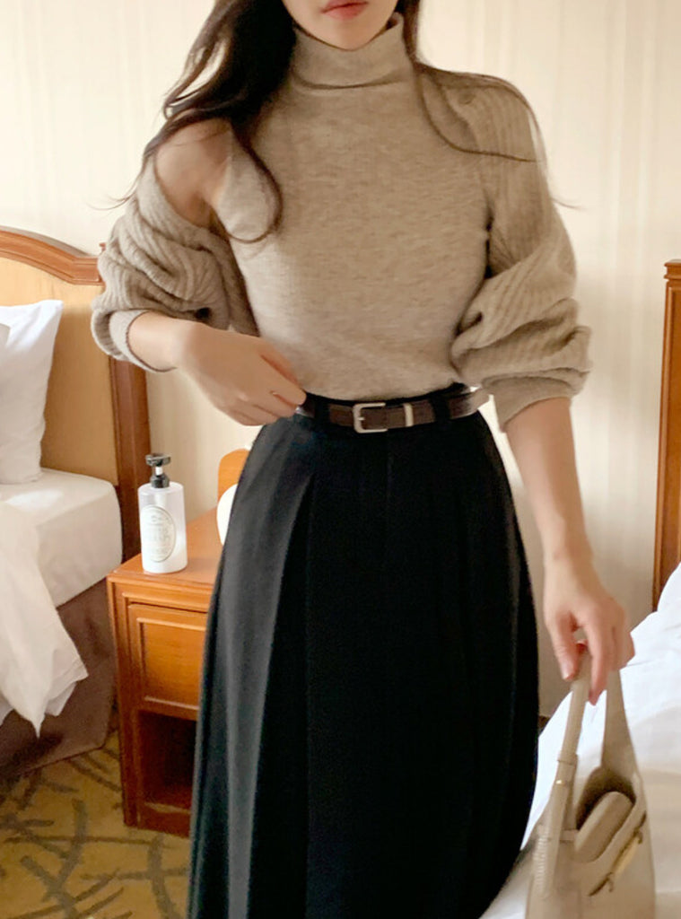 [🍂F/W] Hush Sleeveless & Bolero Cardigan Set