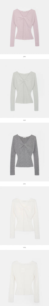 [🍂F/W] Angora Wool Twisted Knit