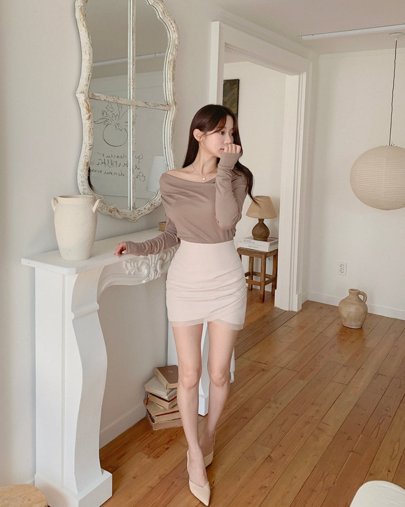 [🍂F/W] Delvaux Shirring Tee