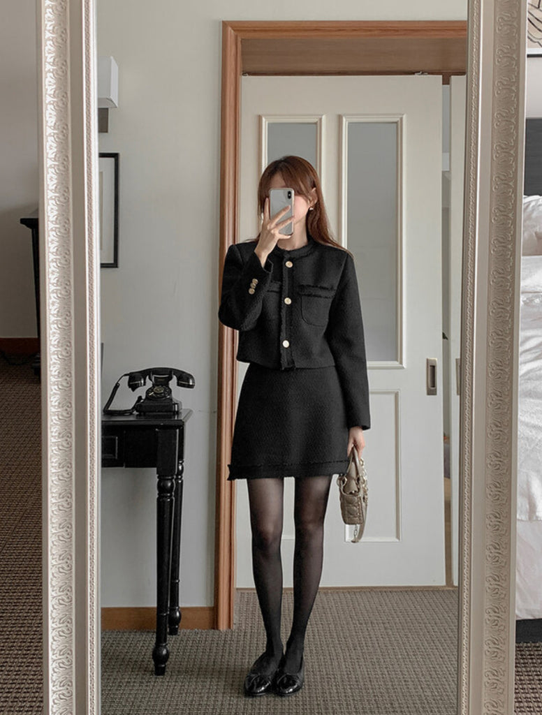 [🍂F/W] Love and Tweed Mini Skirt