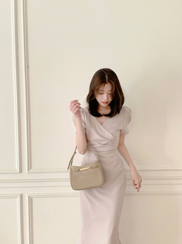 [🌷S/S] Leanne Pleated Mermaid Dress