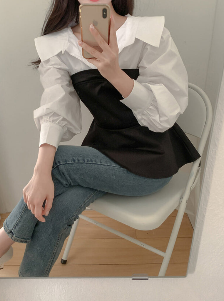 [🍂F/W] Ruffled Long Sleeve Blouse