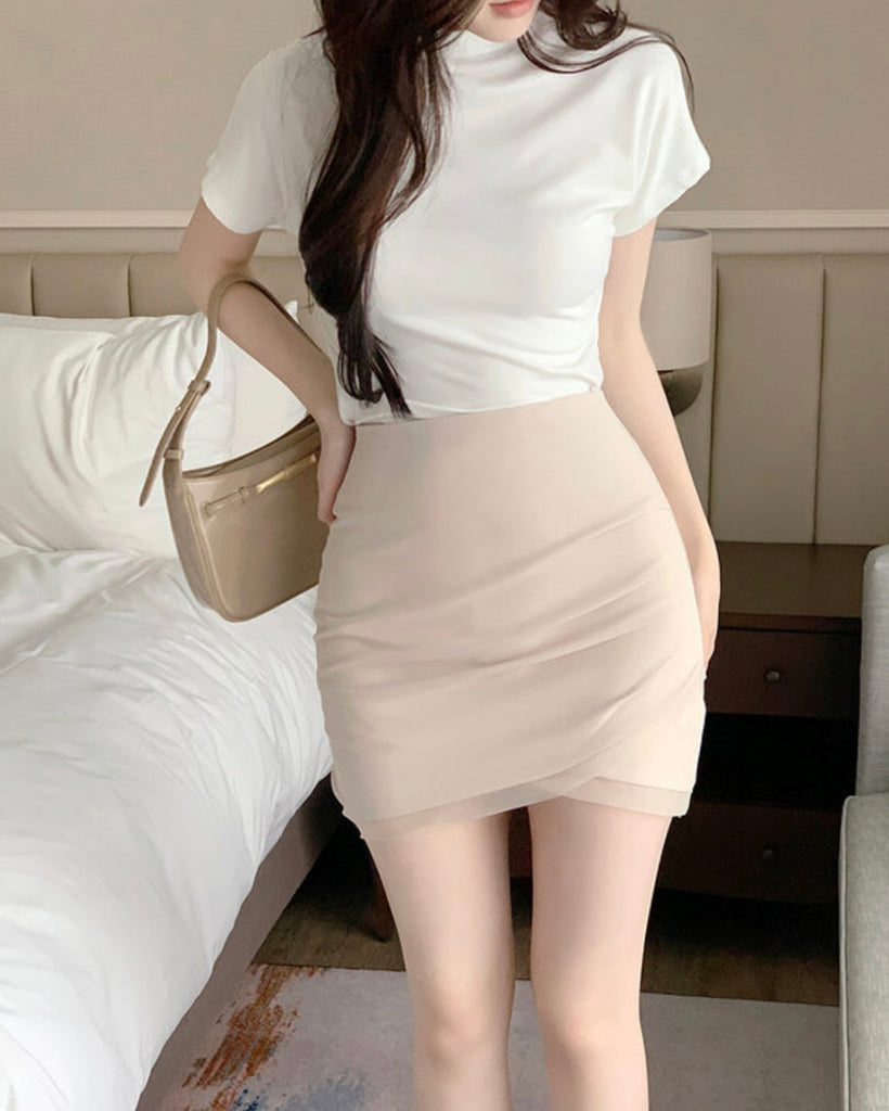 [🍂F/W] Delorme Shirring Mini Skirt