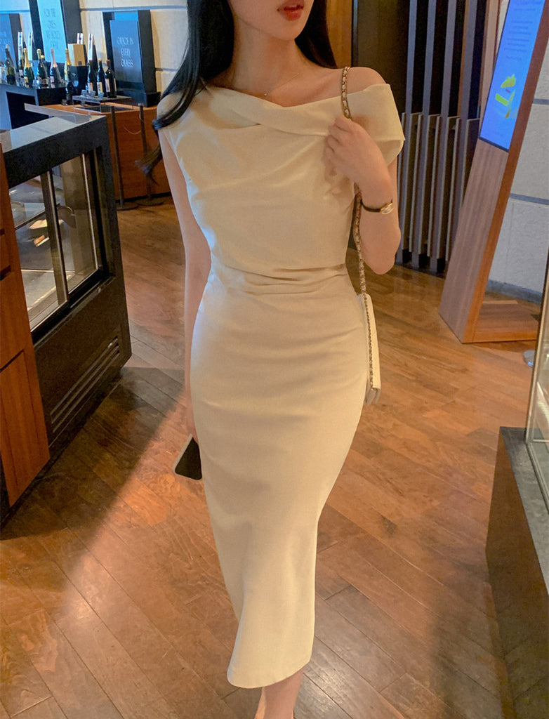 [🌷S/S] Louis Drape Rayon Dress