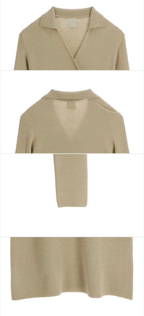 [🍂F/W] Plavo Wrap Knit OPS