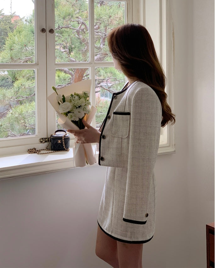 [🍂F/W] Classic Elegant Tweed OPS