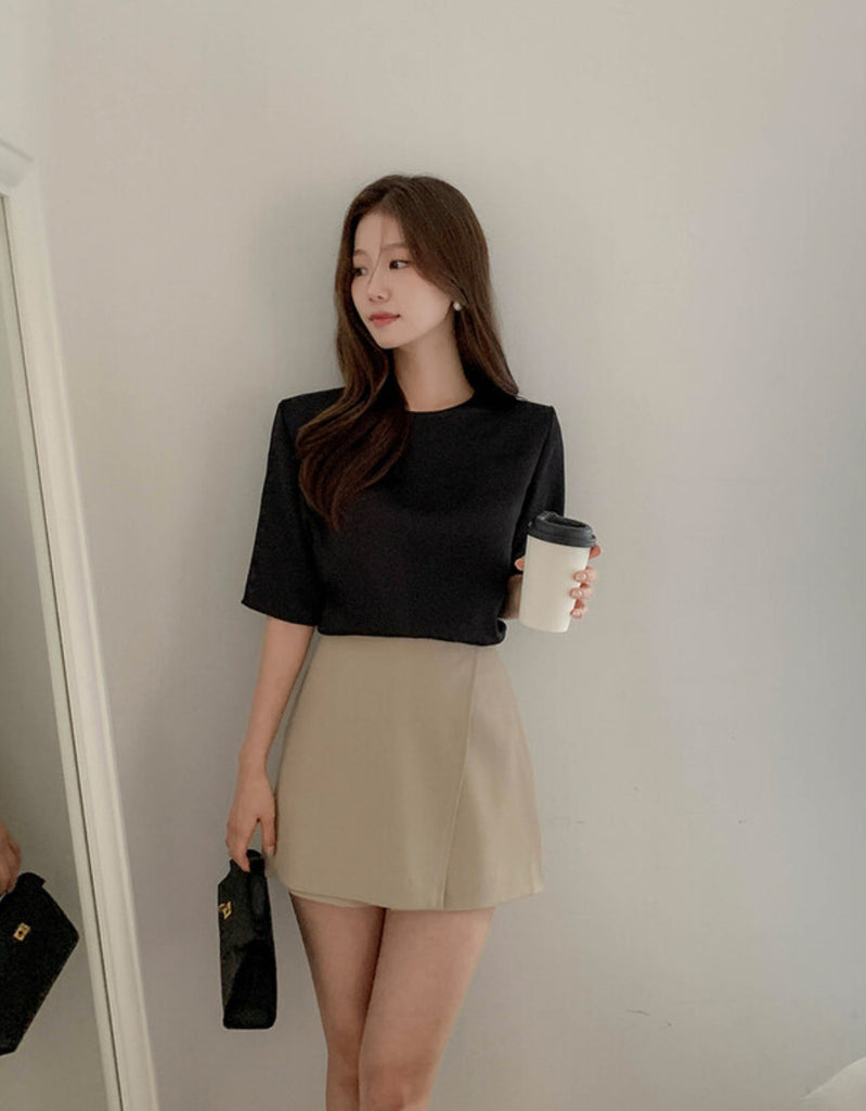 [🍂F/W] Rose Satin Blouse