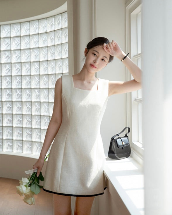 [🌷S/S] Lunette Tweed Mini Dress