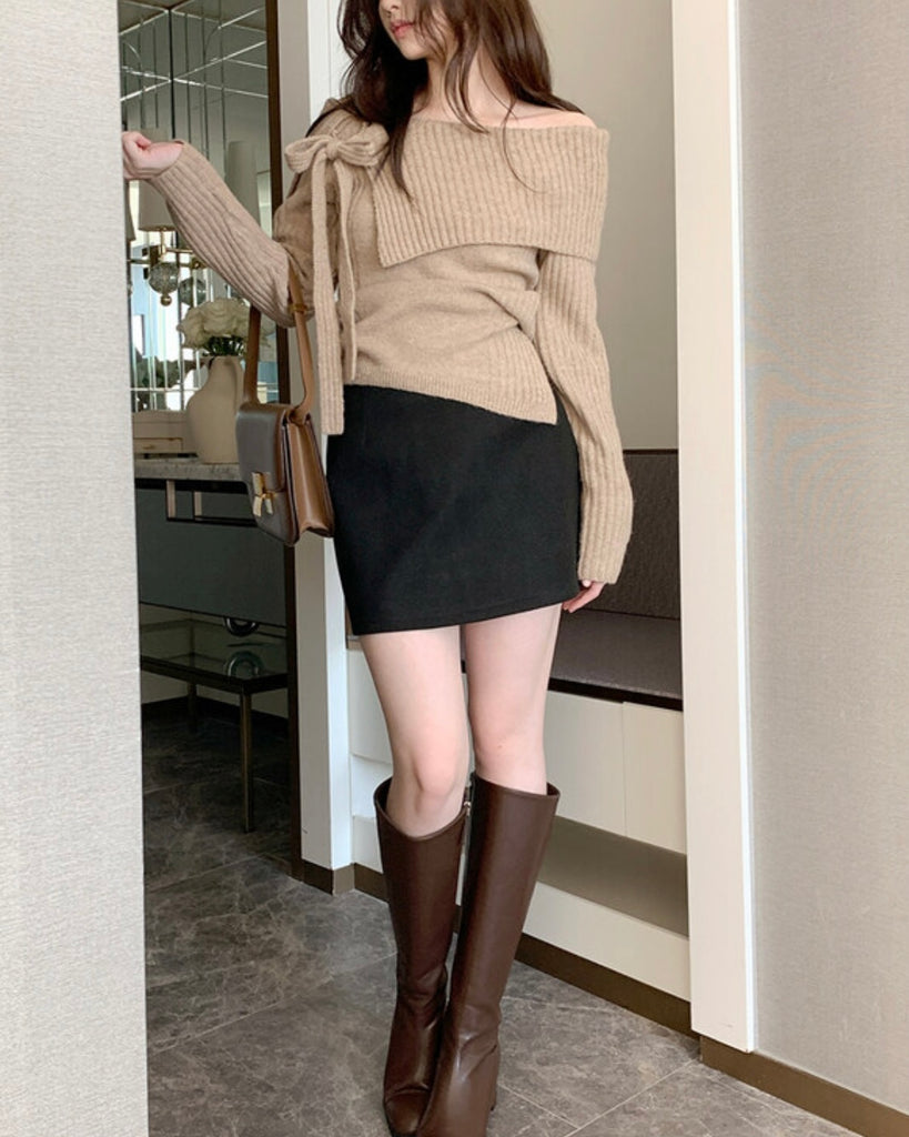 [🍂F/W] Pullin Knit Top