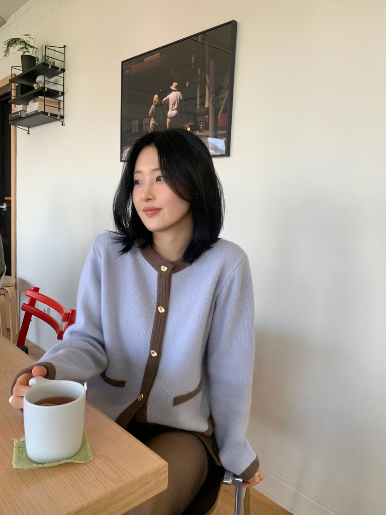 [🍂F/W] Angora Wool Knit Cardigan