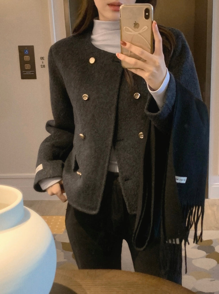 [🍂F/W] Golden 100 Wool Jacket Handmade