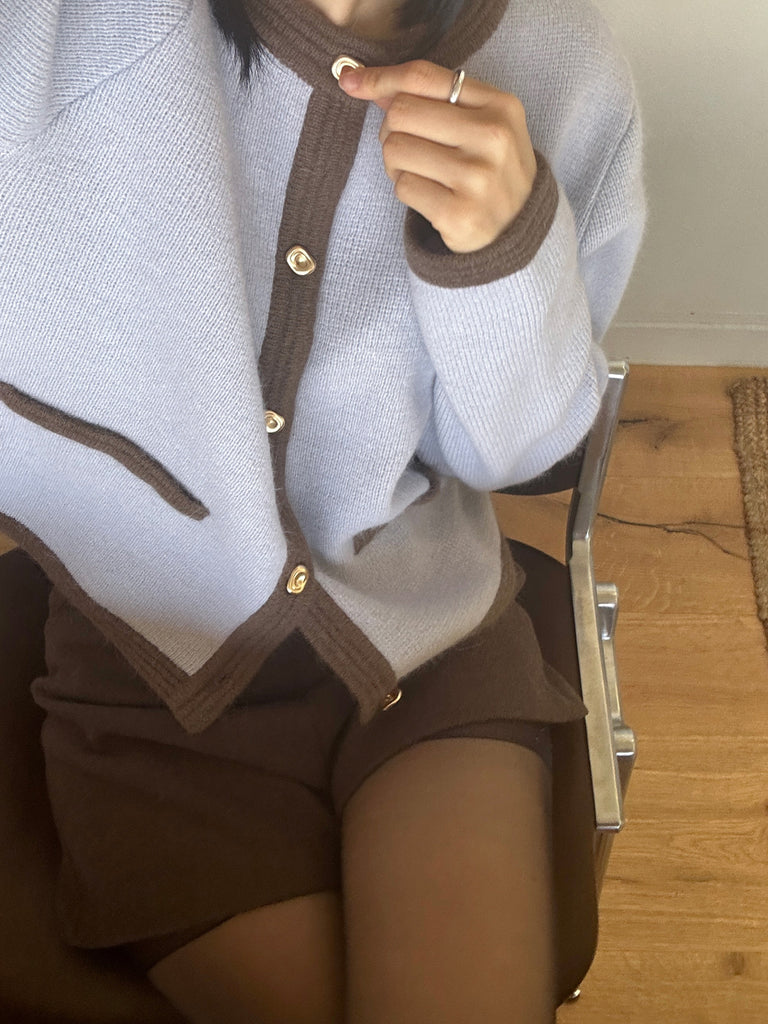 [🍂F/W] Angora Wool Knit Cardigan