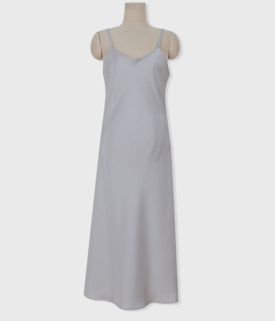 [🌷S/S] Elegant Satin Long Dress