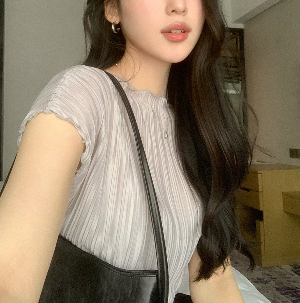 [🌷S/S] Daily Softly Pleated Blouse