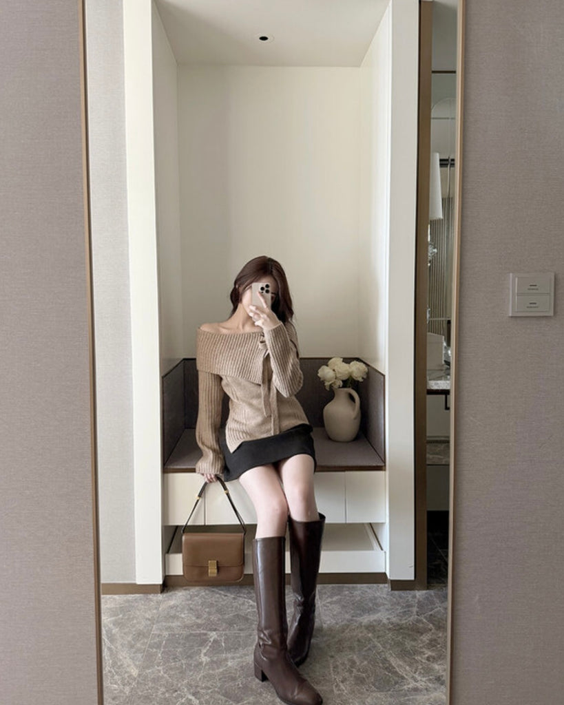 [🍂F/W] Pullin Knit Top