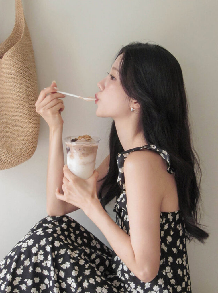 Summer Ruffle Floral Dress