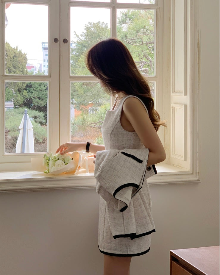 [🍂F/W] Classic Elegant Tweed OPS