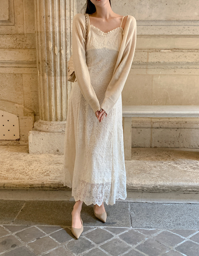 [🍂F/W] Morocco Lace Dress🧡Premium