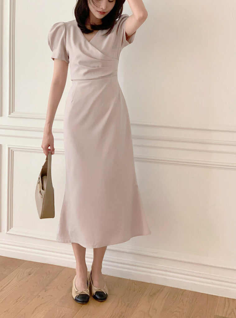 [🌷S/S] Leanne Pleated Mermaid Dress