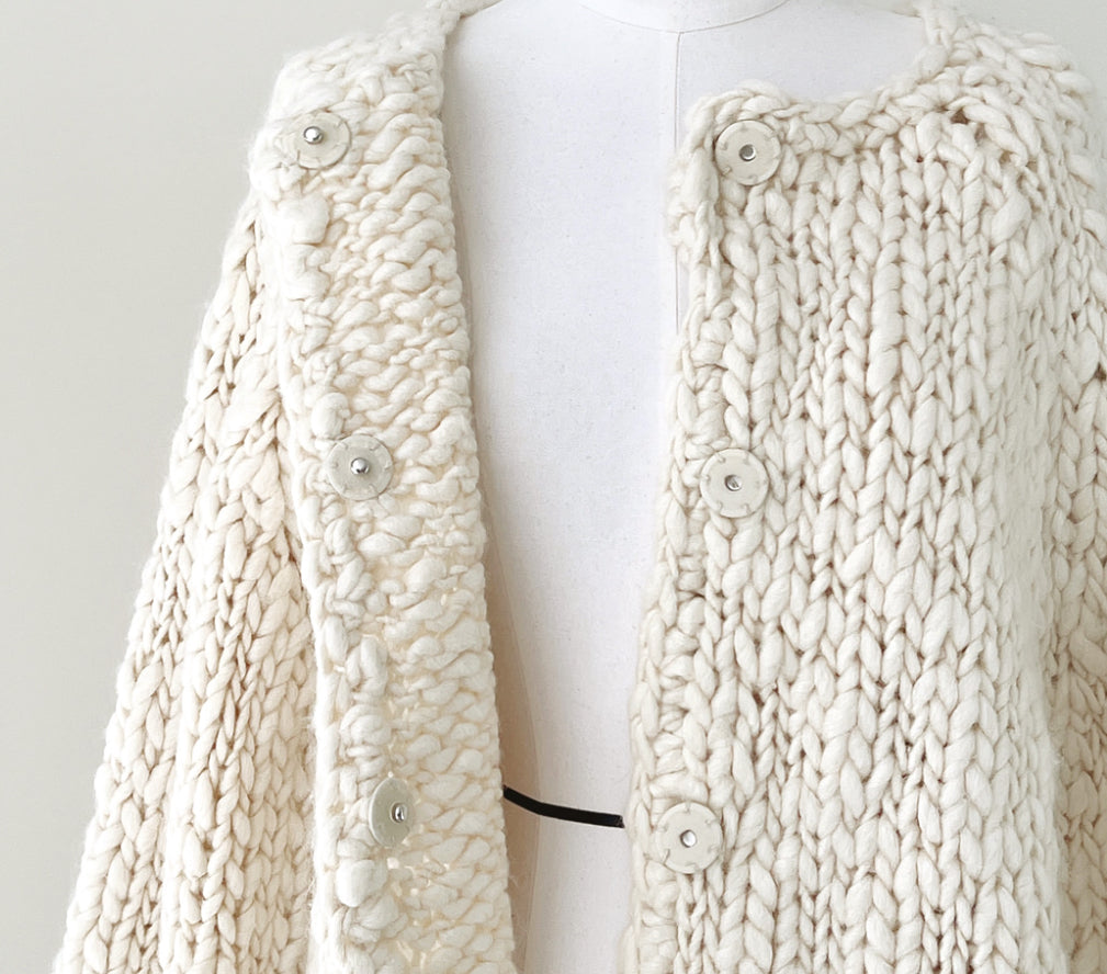 [🍂F/W] 50 Wool Knit Cardigan Handmade