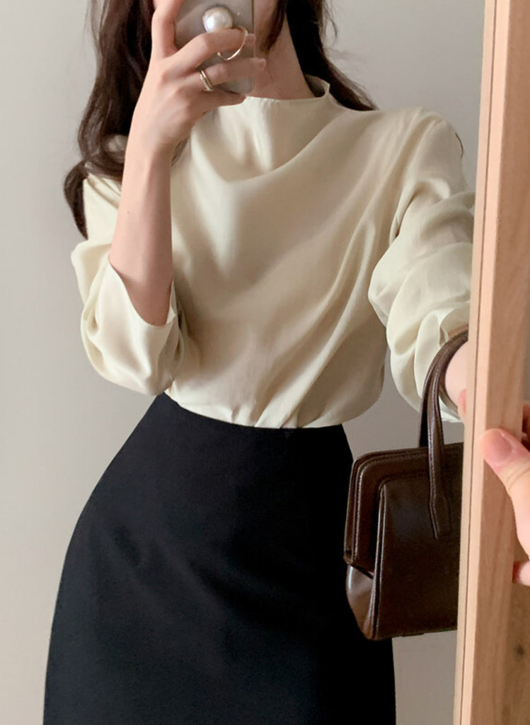 [🍂F/W] Yelly Tencel Blouse